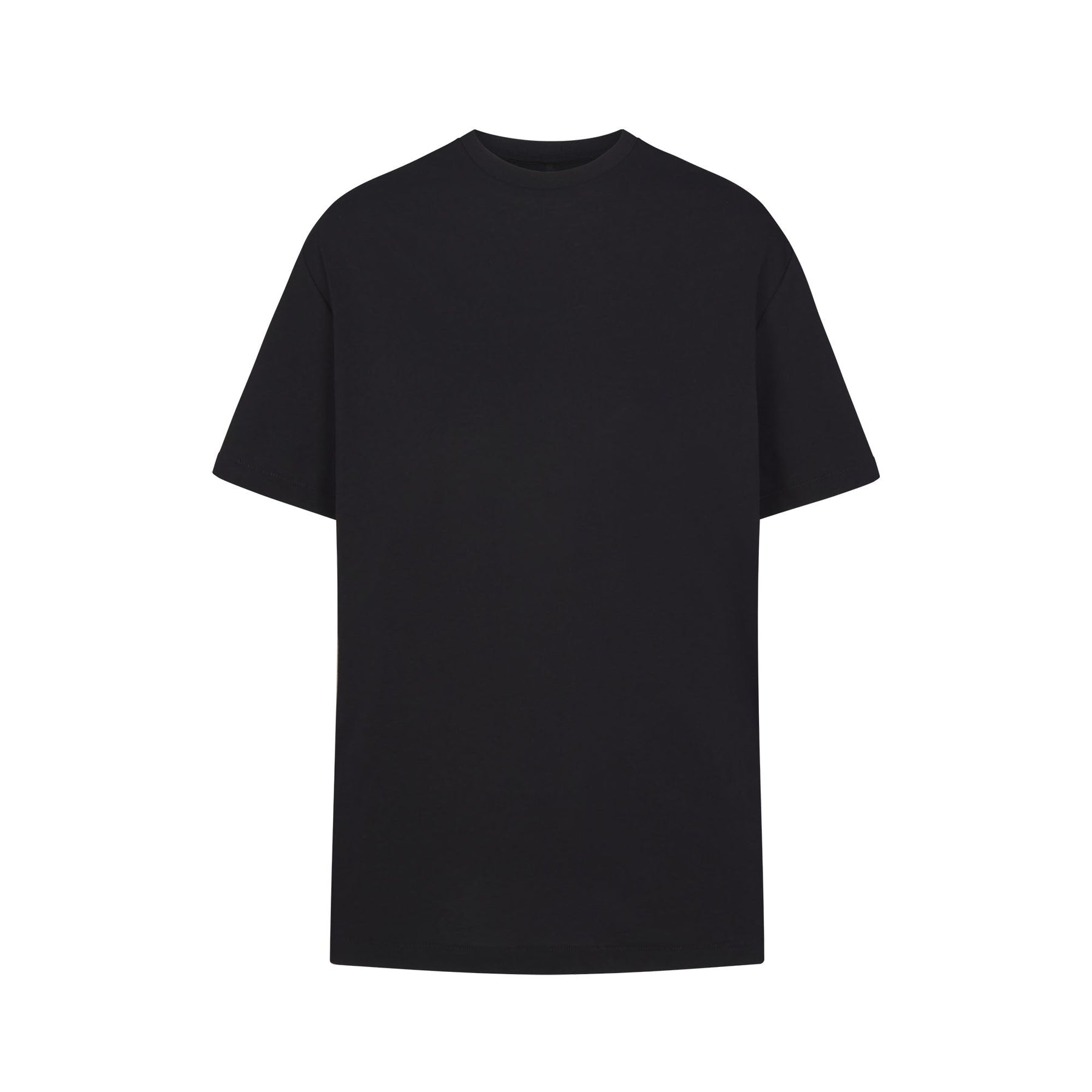 RELAXED TEES OVERSIZED LONG T-SHIRT | ONYX