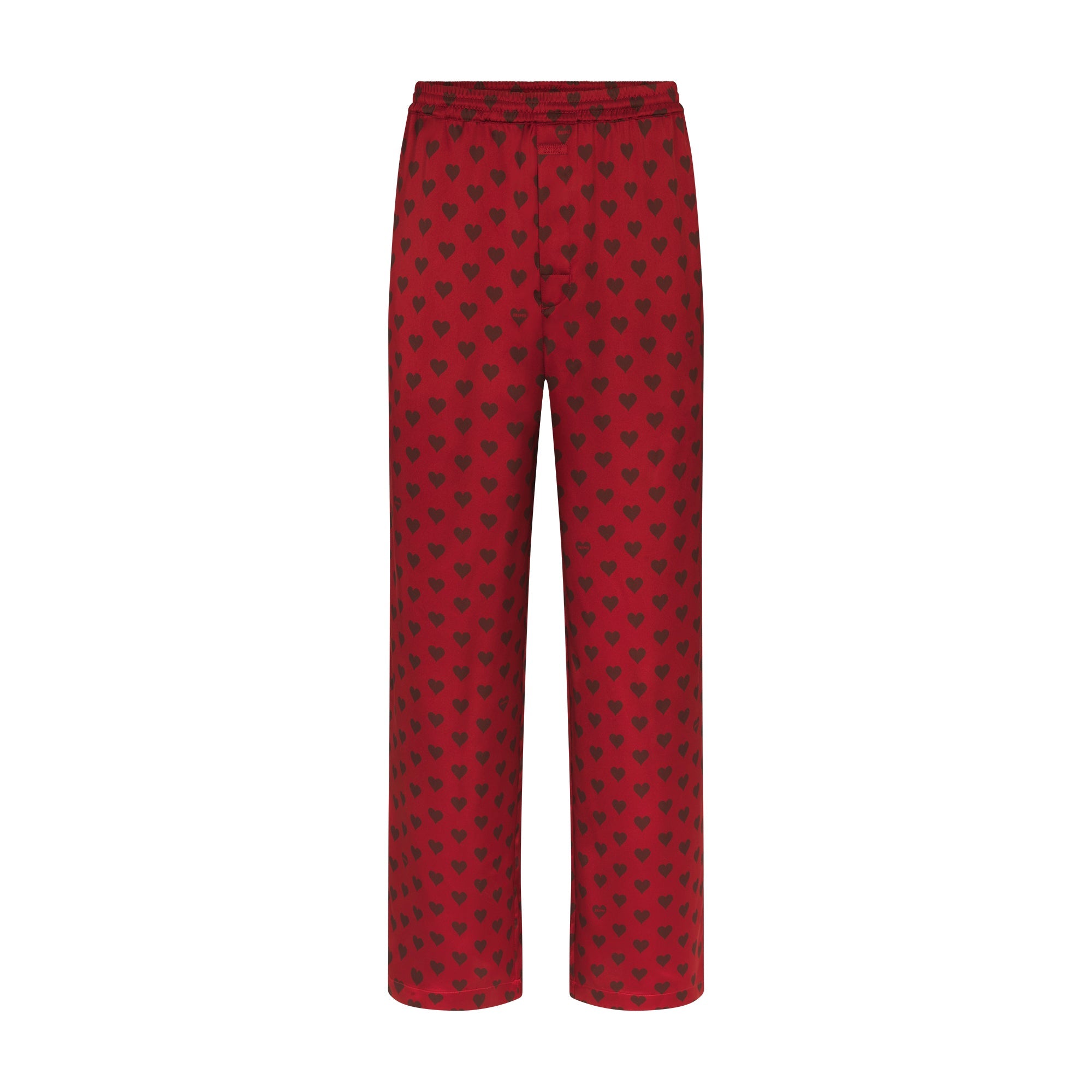 SATEEN SLEEP MENS LONG SLEEP SET | RED HEART HALFDROP