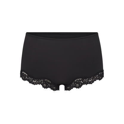 Fits Everybody Lace Triangle Cami and Boy Short Set