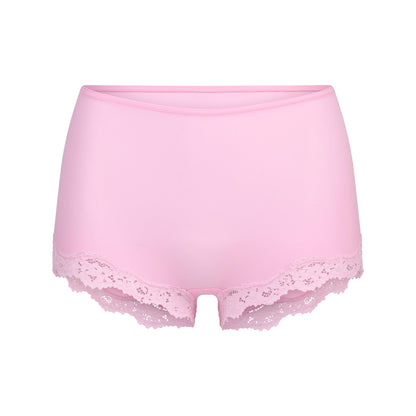Fits Everybody Lace Triangle Cami and Boy Short Set
