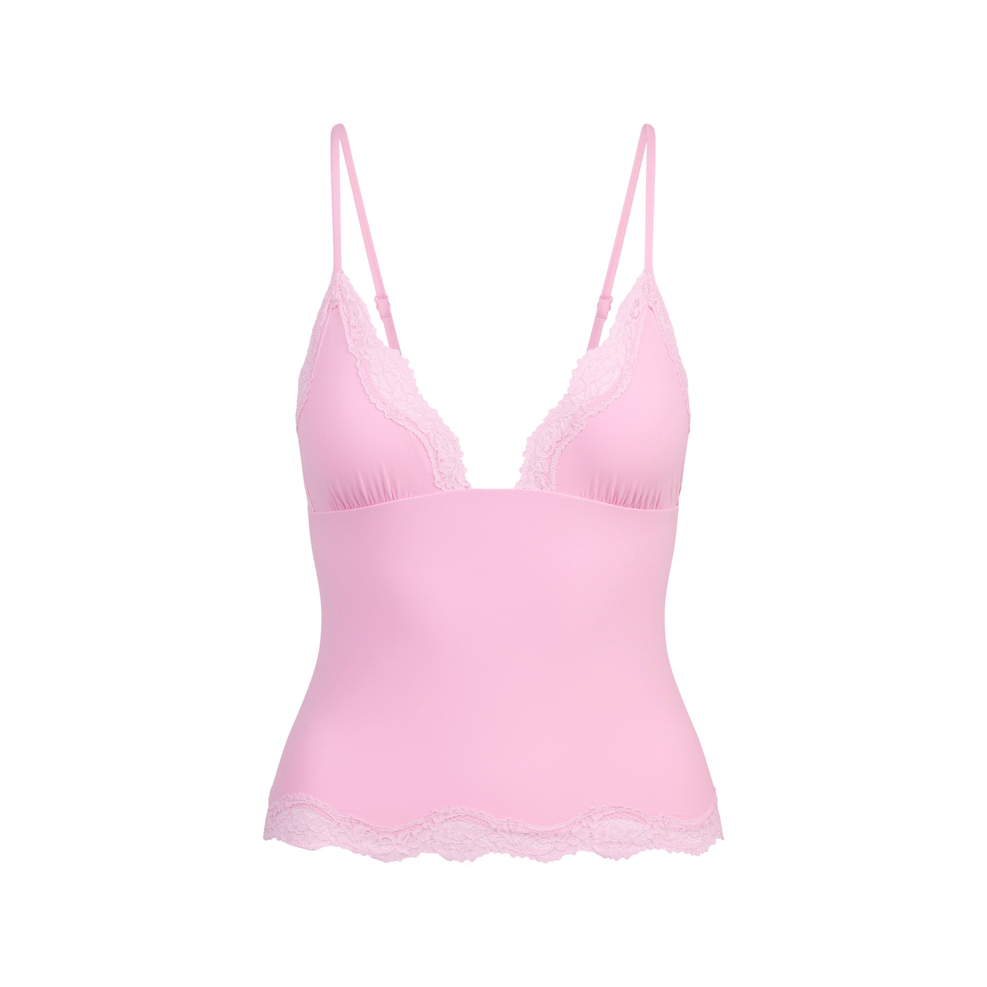 Fits Everybody Lace Triangle Cami and Boy Short Set