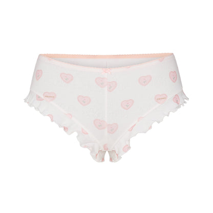 LOGO POINTELLE CAMI SLEEP SET | SNOW LACE HEARTS