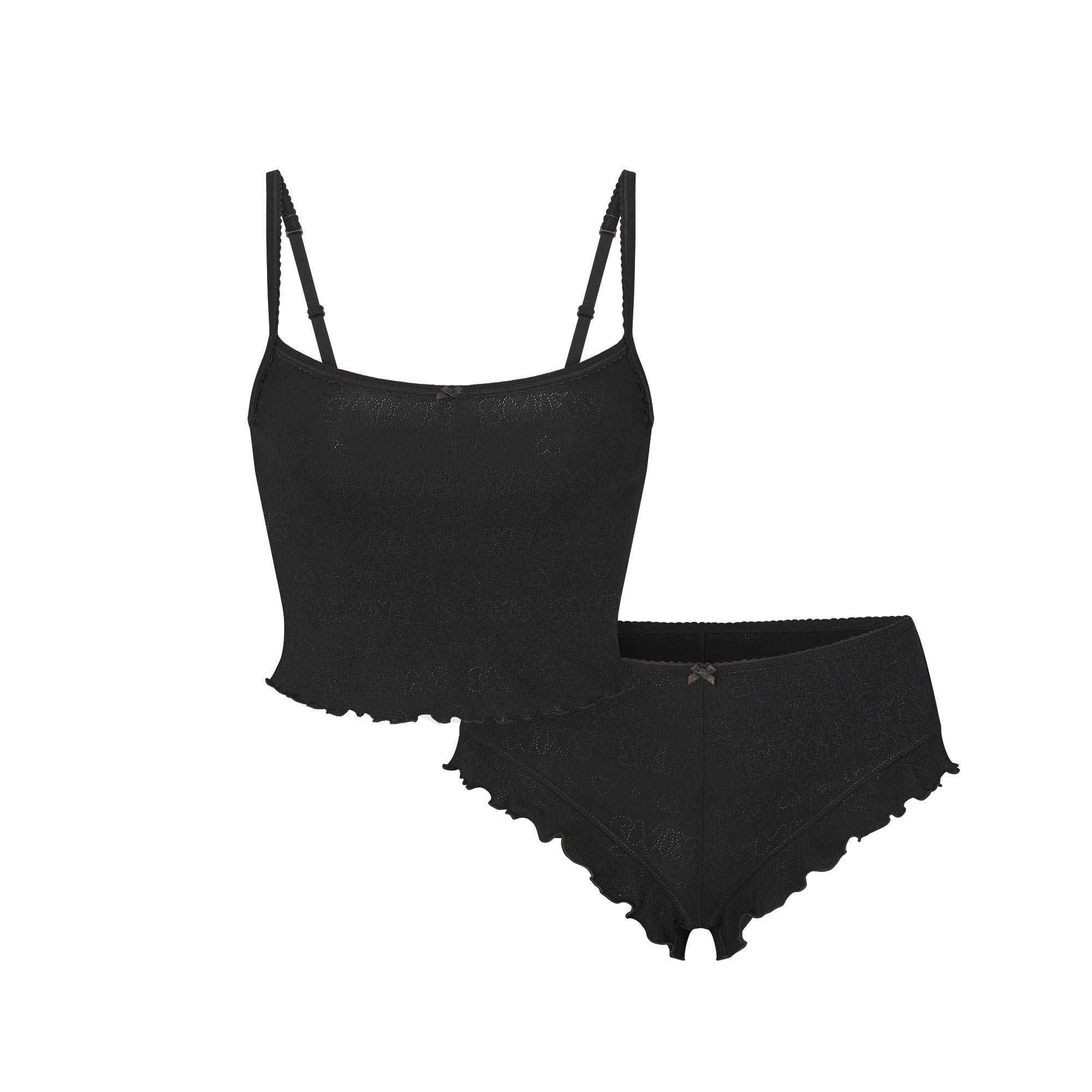 Logo Pointelle Cami Sleep Set