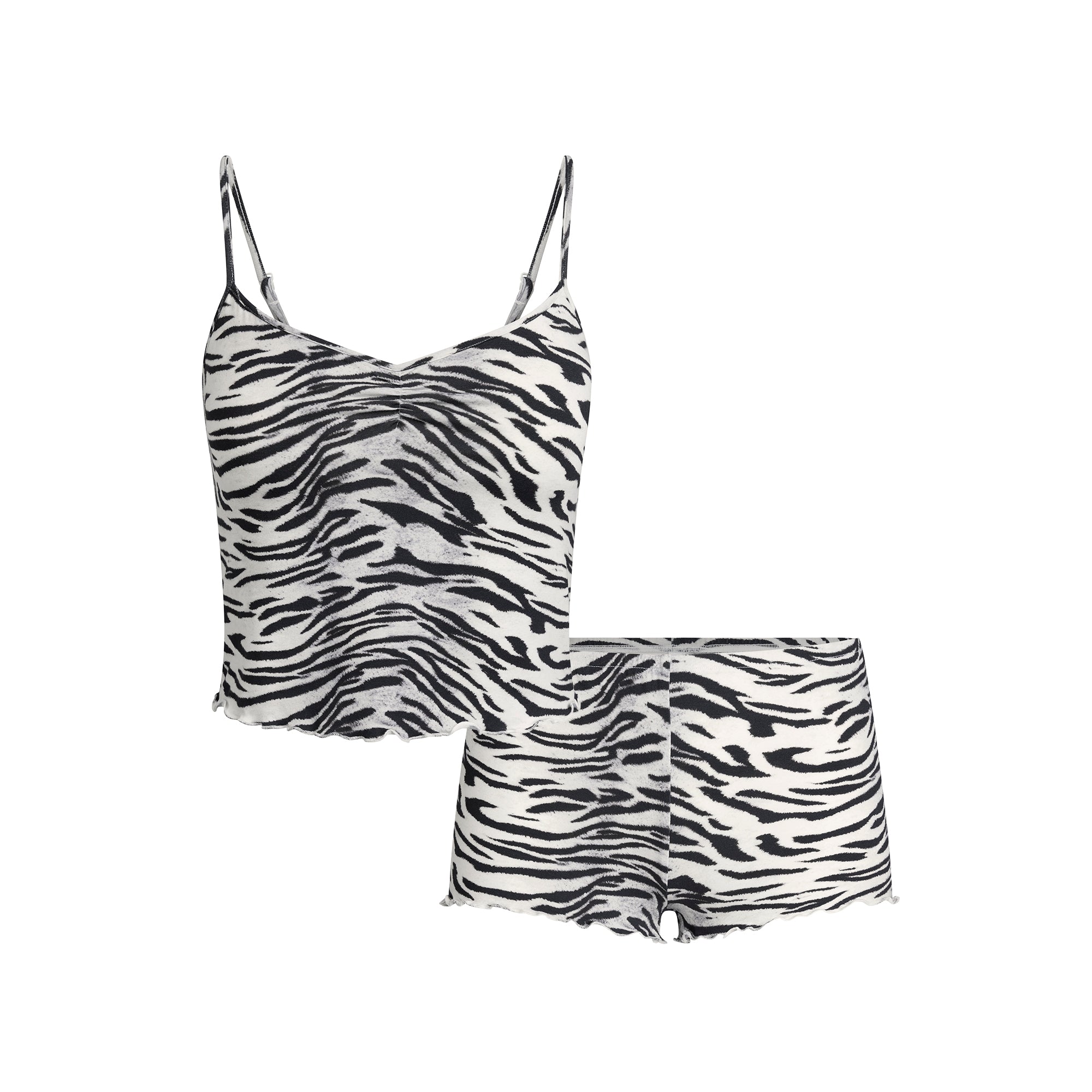 SKIMS SLEEP CAMI SET | SNOW TIGER PRINT