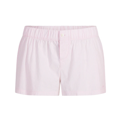 Cotton Poplin Boxer Sleep Set
