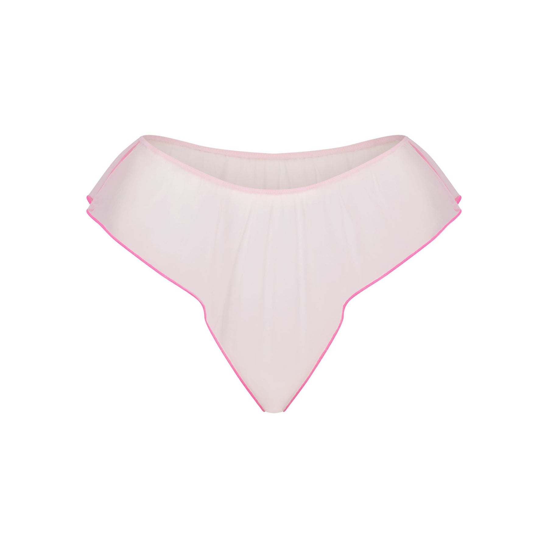 TULLE CAMI AND BRIEF SET | CHERRY BLOSSOM CONTRAST