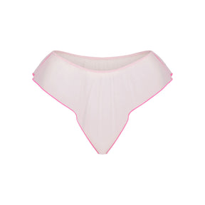 TULLE CAMI AND BRIEF SET | CHERRY BLOSSOM CONTRAST