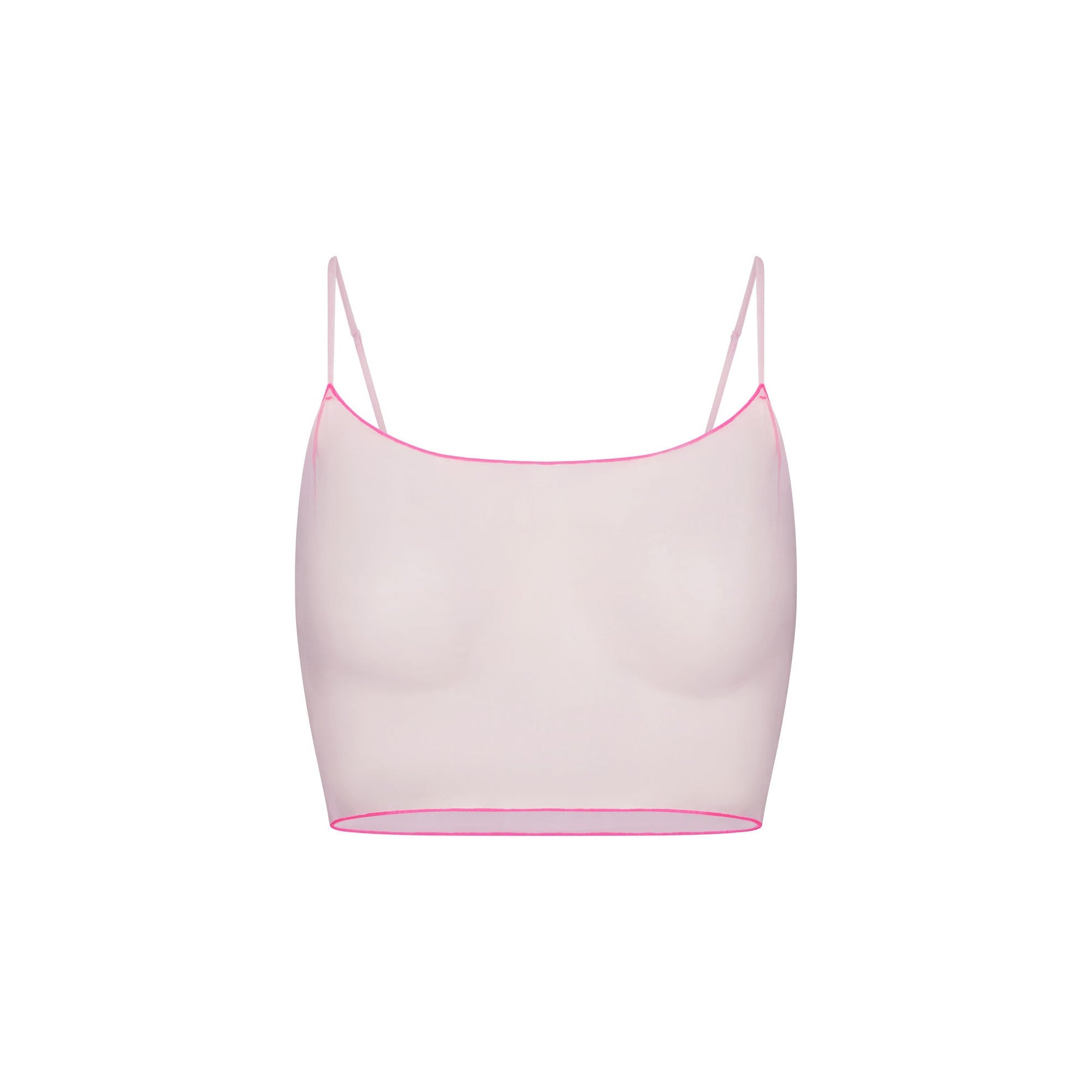 TULLE CAMI AND BRIEF SET | CHERRY BLOSSOM CONTRAST