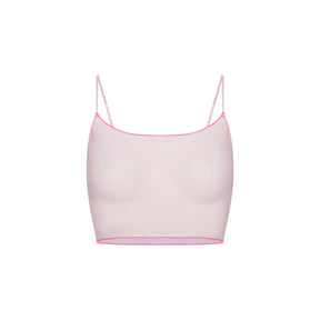 TULLE CAMI AND BRIEF SET | CHERRY BLOSSOM CONTRAST