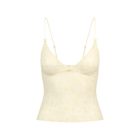 SPRING INTIMATES TRIANGLE CAMI | BUTTER TWO TONE
