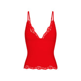 FITS EVERYBODY LACE TRIANGLE CAMI | CAYENNE