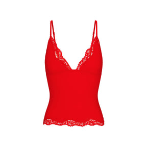 FITS EVERYBODY LACE TRIANGLE CAMI | CAYENNE