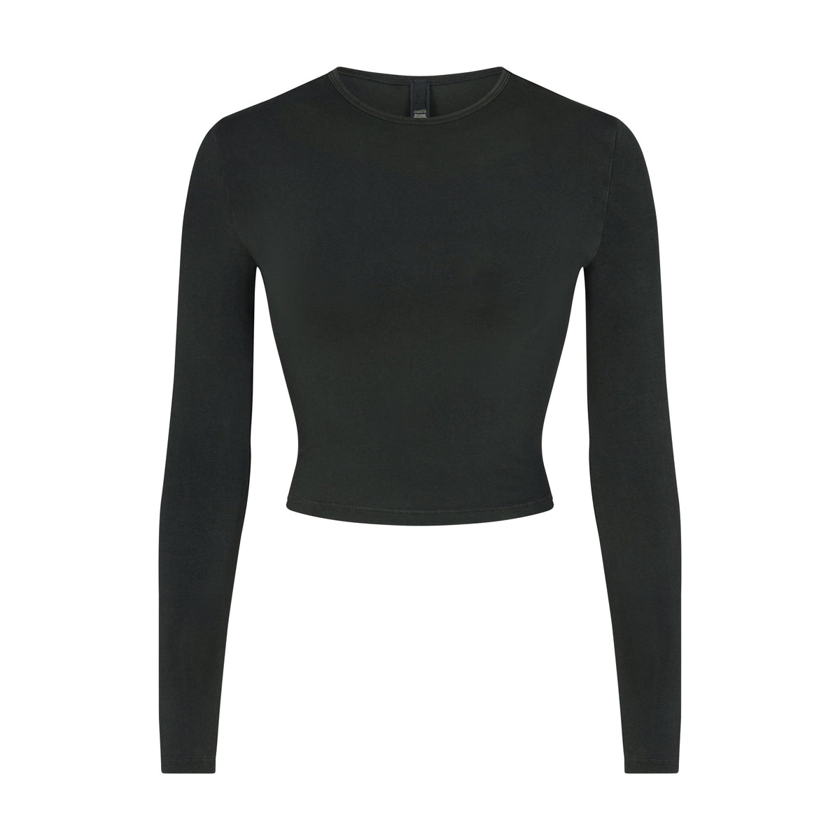 NEW VINTAGE CROPPED LONG SLEEVE T-SHIRT | WASHED ONYX