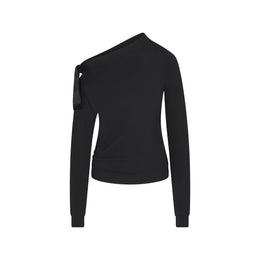 SKIMS CLOUD OFF THE SHOULDER TOP | ONYX