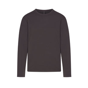 JERSEY LOUNGE MENS RELAXED LONG SLEEVE T-SHIRT | ASH