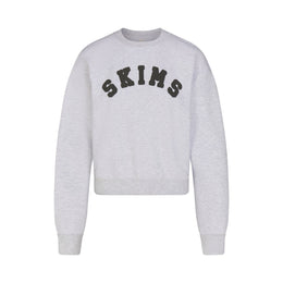 Cotton Fleece Logo Classic Crewneck