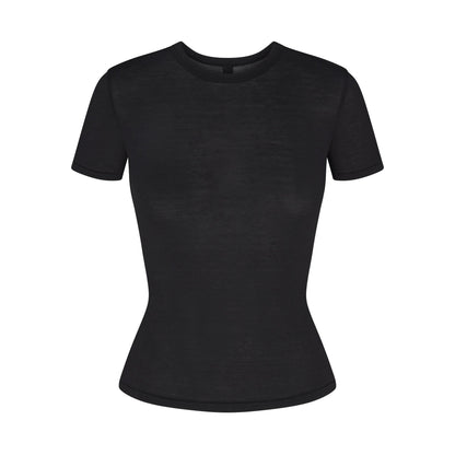 Sheer Modal Long T-shirt