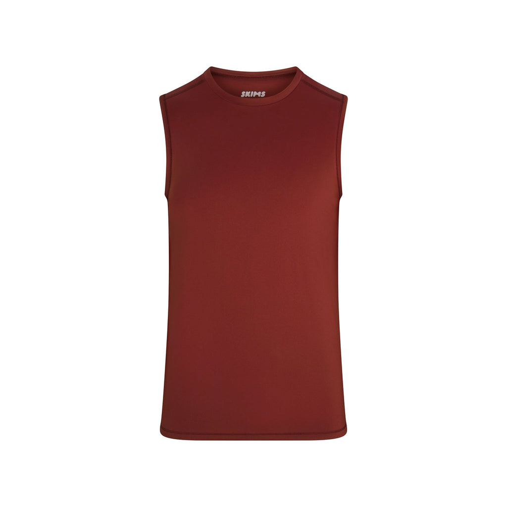 SKIMS FLEX MENS MUSCLE TANK | SANGRIA
