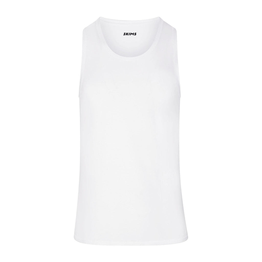 SKIMS STRETCH MENS TANK 3-PACK | CHALK