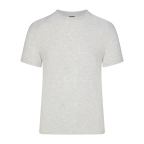 SKIMS COTTON MENS CLASSIC T-SHIRT | LIGHT HEATHER GREY