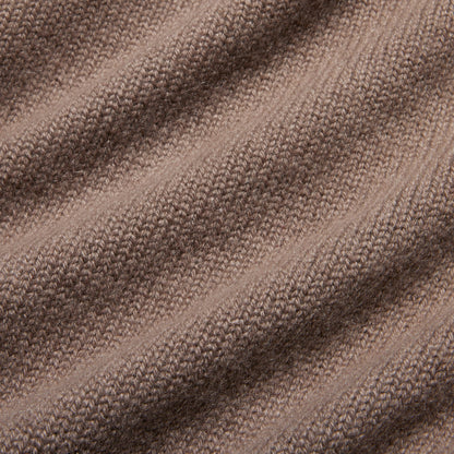 CASHMERE OVERSIZED SWEATER | UMBER