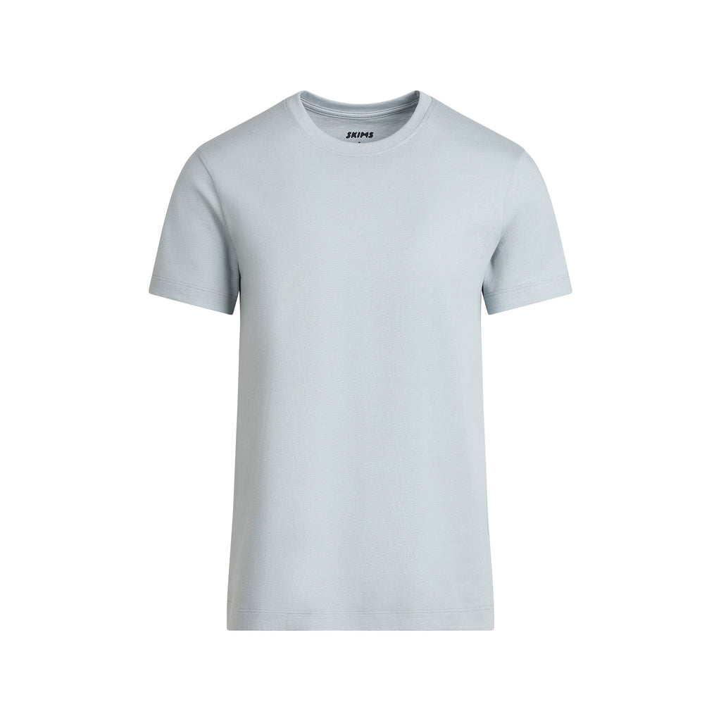 SKIMS COTTON MENS CLASSIC T-SHIRT | MERCURY