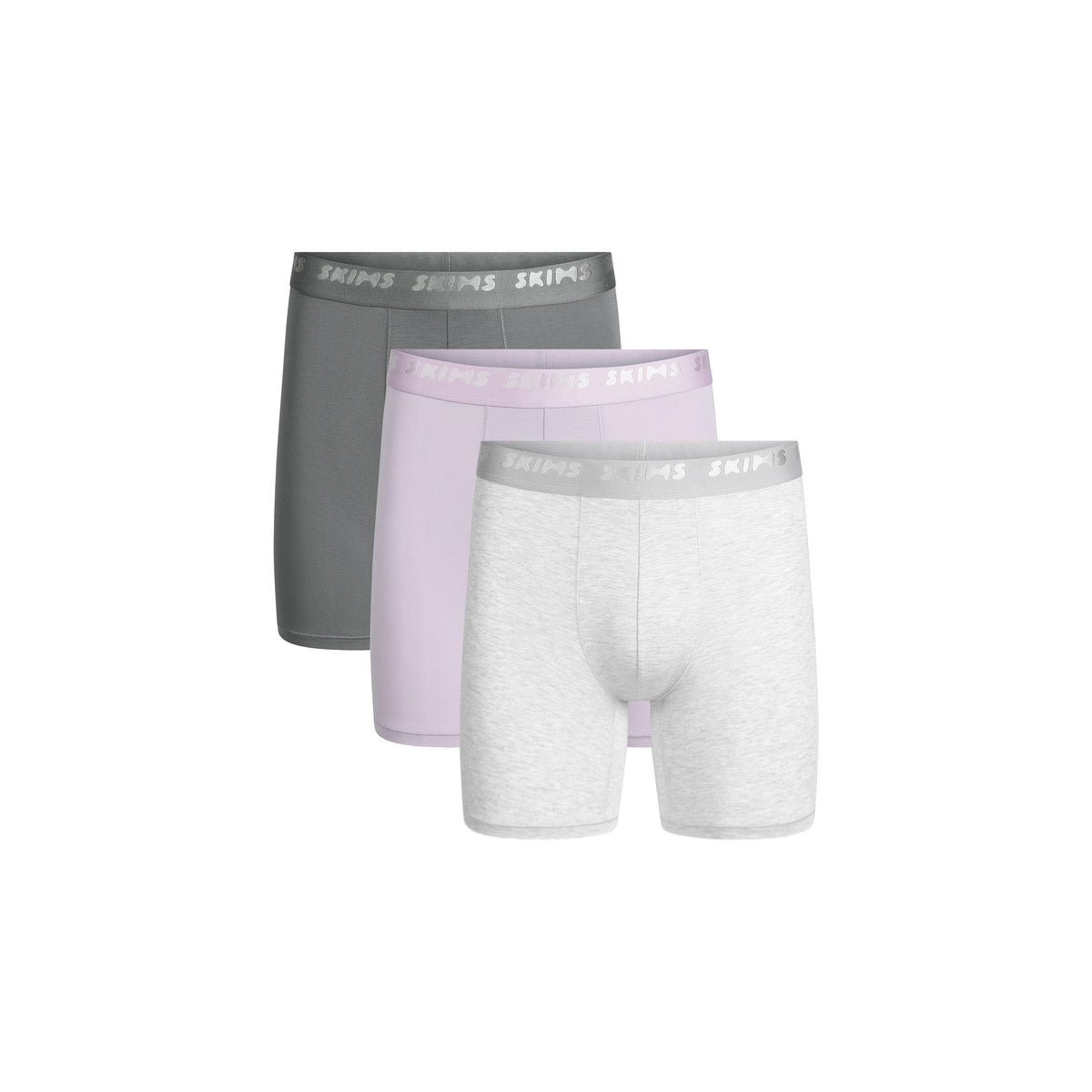 SKIMS STRETCH MENS 5" BOXER BRIEF 3-PACK  | MELROSE MULTI