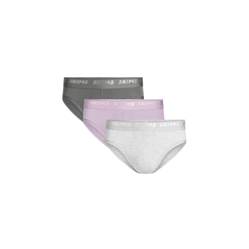 SKIMS STRETCH MENS BRIEF 3-PACK  | MELROSE MULTI