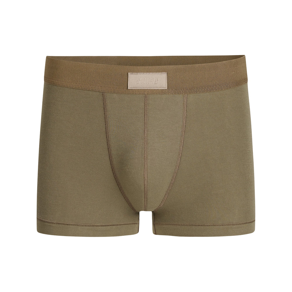 SKIMS COTTON MENS TRUNK | ARMY