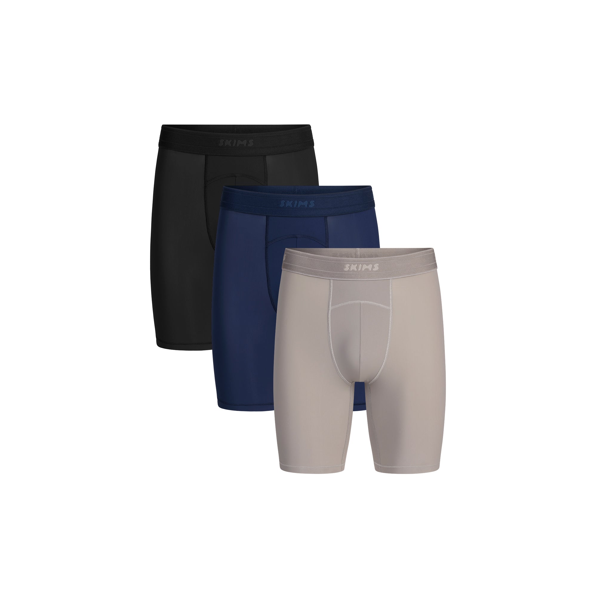 SKIMS FLEX MENS 7" BOXER BRIEF 3-PACK | NAVY SMOKE MULTI