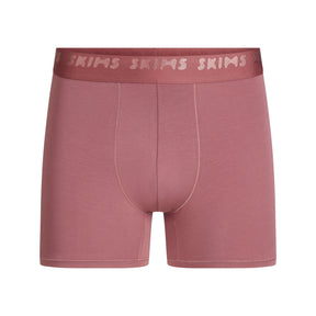 SKIMS STRETCH MENS 3" BOXER BRIEF | CORDOVAN