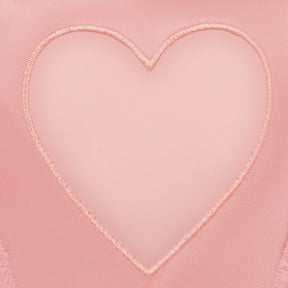 NOVELTY INTIMATES TULLE HEART SILK BIKINI | BALLET