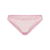 EMBROIDERED TULLE BIKINI | BUBBLE GUM