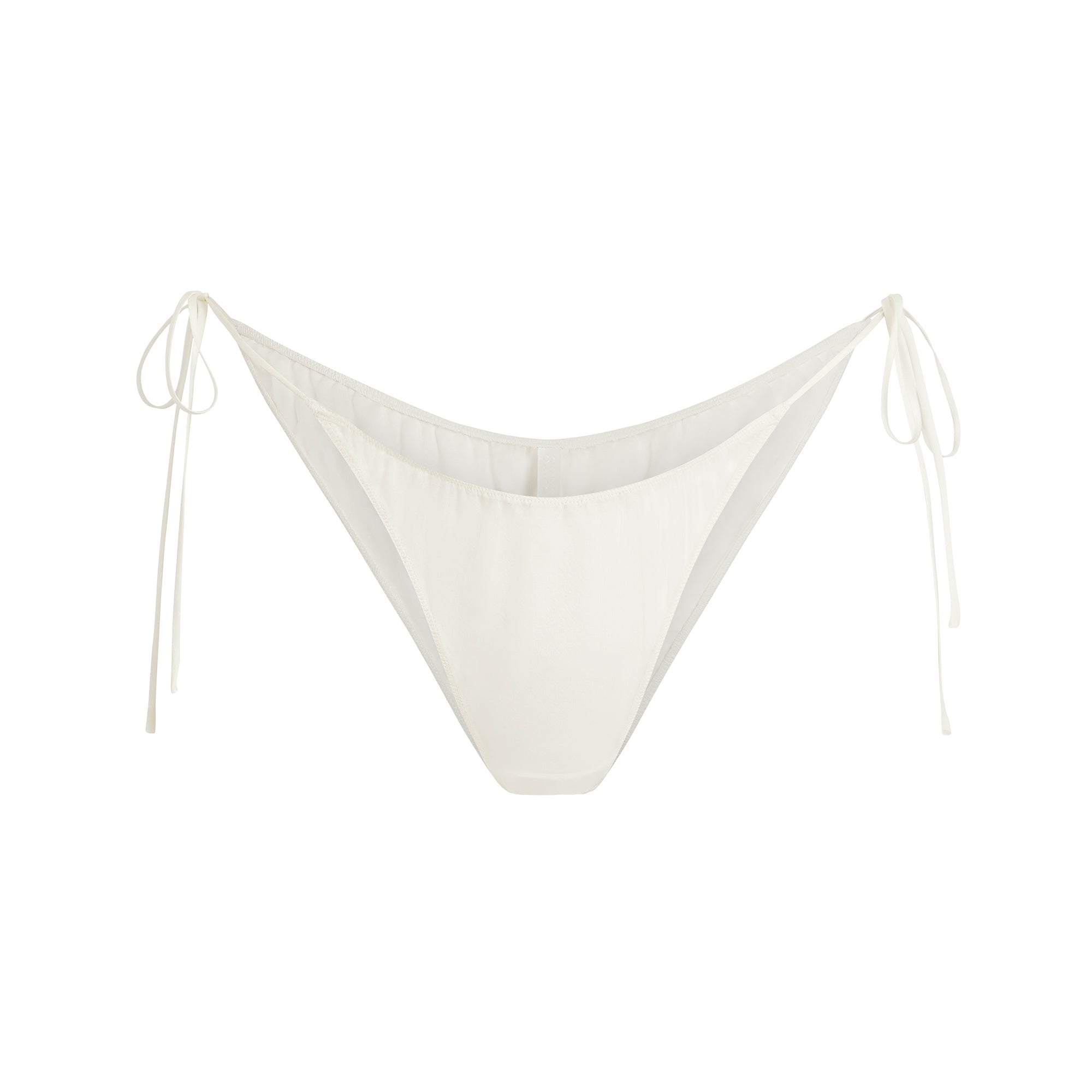 SKIMS ROMANCE TIE SIDE BIKINI | IVORY