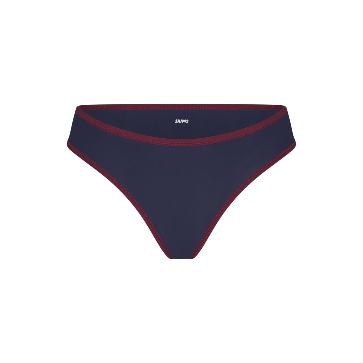 FITS EVERYBODY CONTRAST TRIM CHEEKY BRIEF | NAVY