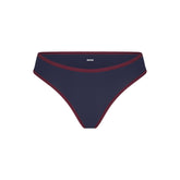 FITS EVERYBODY CONTRAST TRIM CHEEKY BRIEF | NAVY