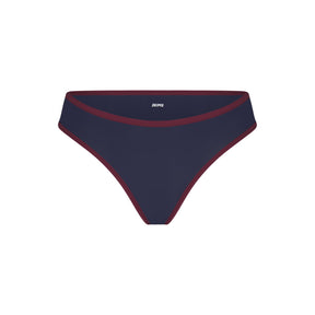 FITS EVERYBODY CONTRAST TRIM CHEEKY BRIEF | NAVY