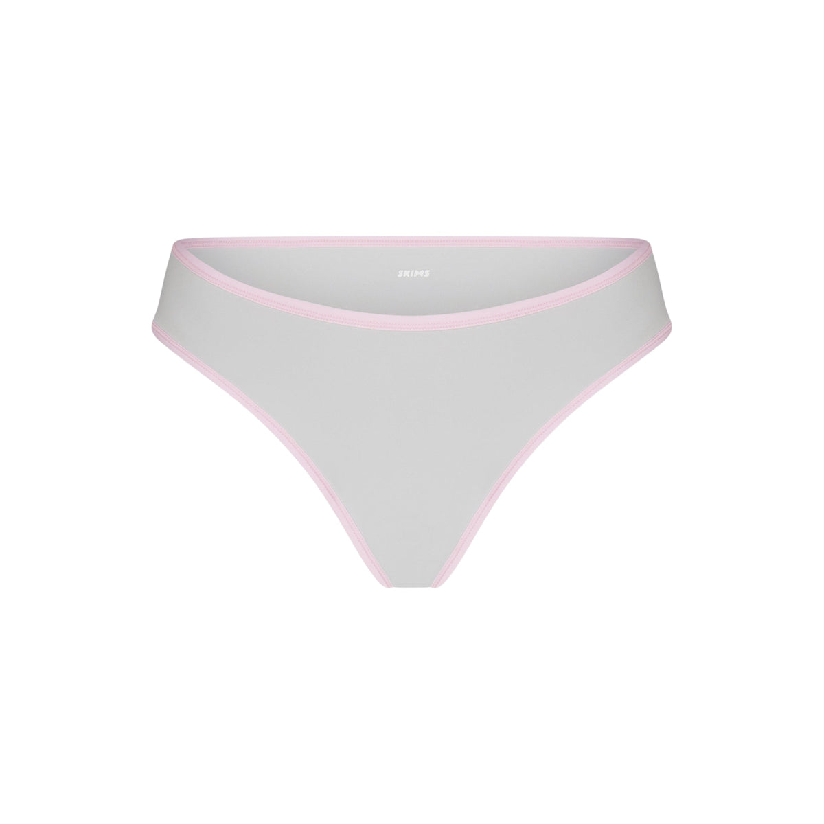 FITS EVERYBODY CONTRAST TRIM CHEEKY BRIEF | PLATINUM