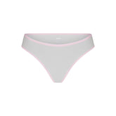 FITS EVERYBODY CONTRAST TRIM CHEEKY BRIEF | PLATINUM