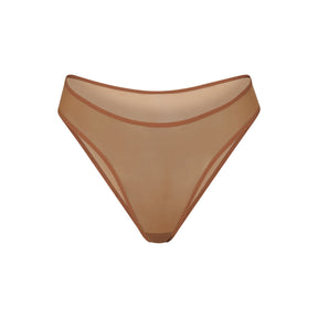 ULTRA FINE MESH BIKINI | BRONZE