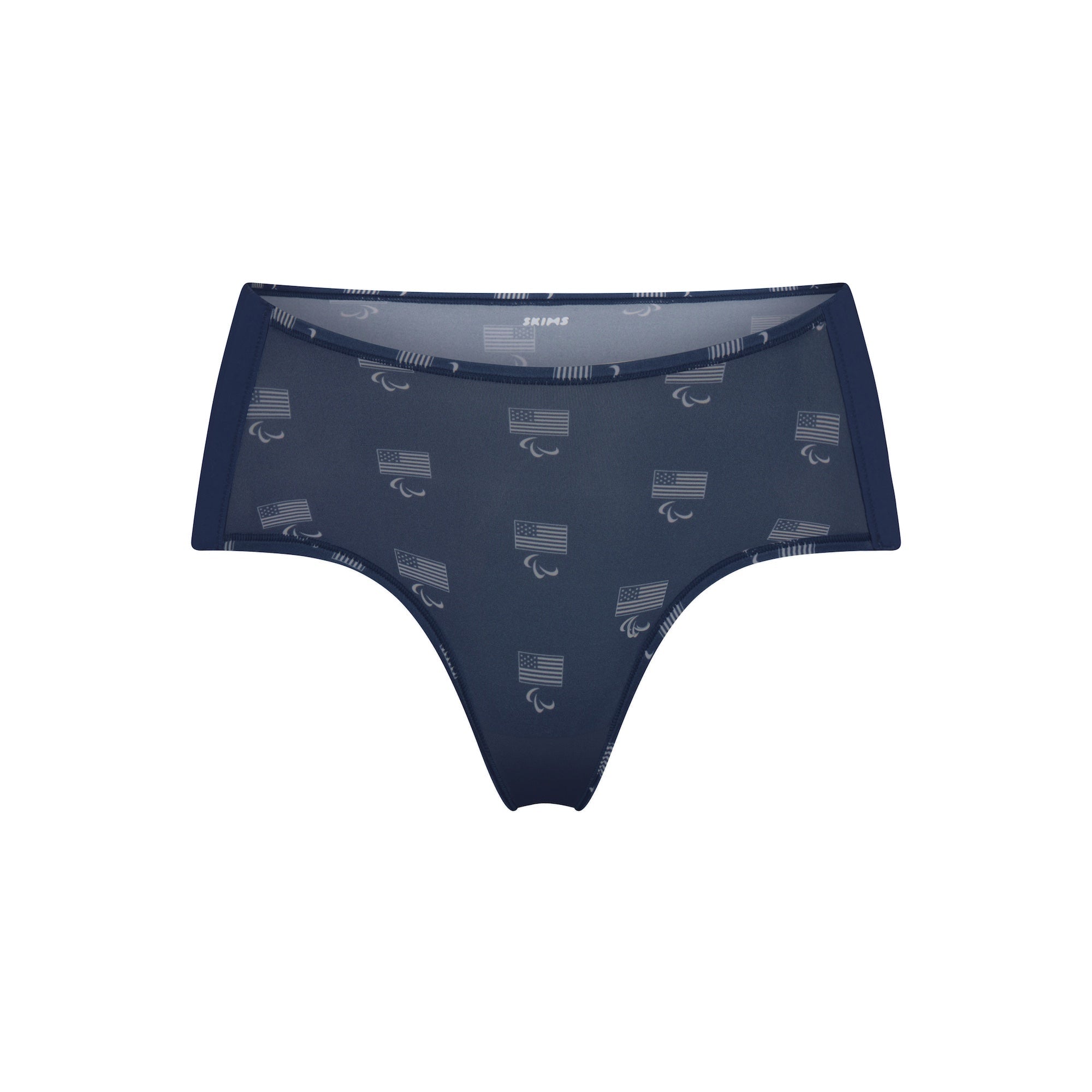 SKIMS FOR TEAM USA FITS EVERYBODY ADAPTIVE PARALYMPIC BOY SHORT | NAVY
