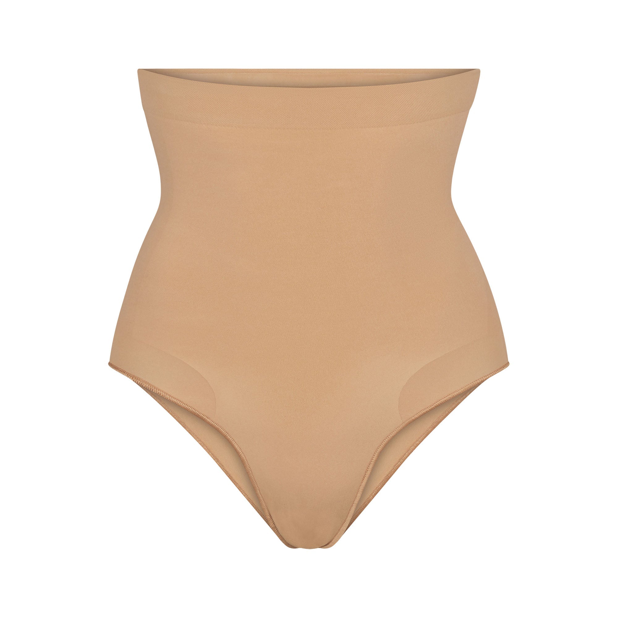 SEAMLESS SCULPT HIGH-WAISTED BRIEF | OCHRE
