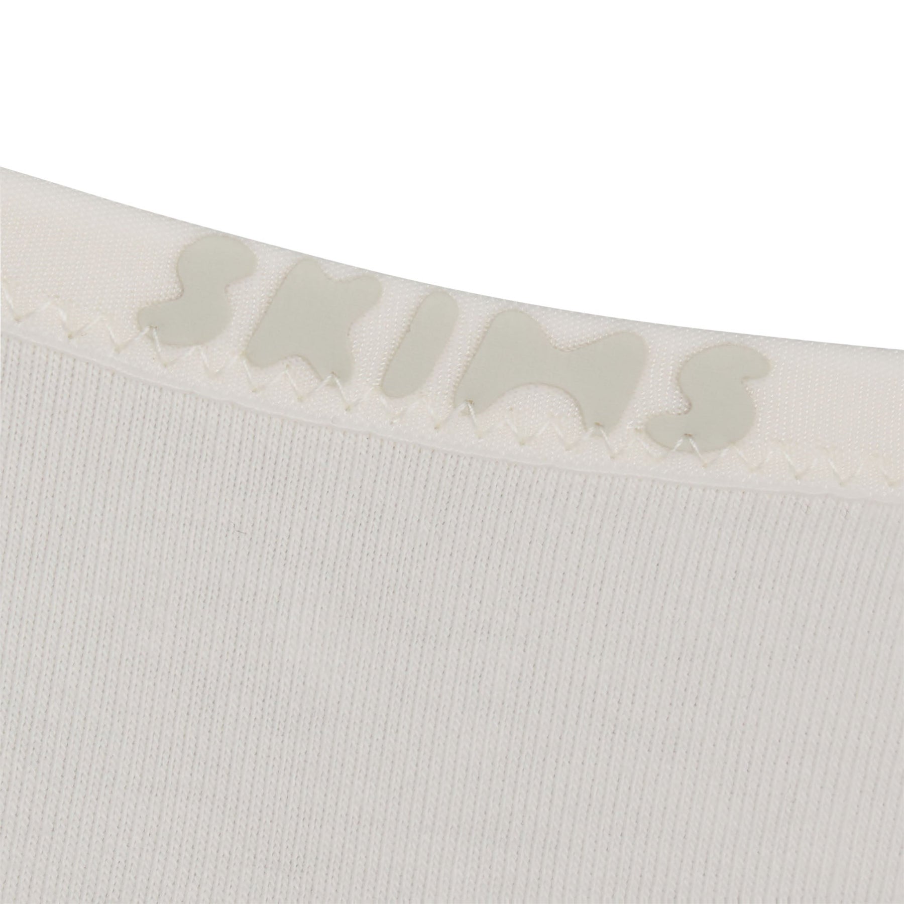 COTTON LOGO DIPPED THONG | MARBLE