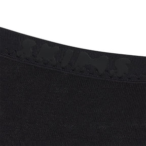 COTTON LOGO DIPPED THONG | SOOT