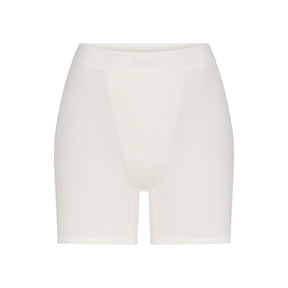 COTTON RIB BOXER | MARBLE
