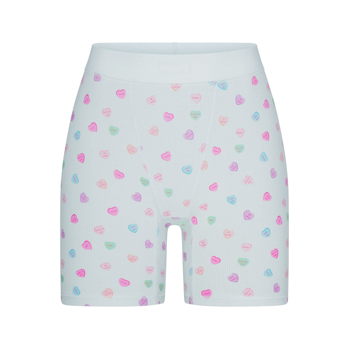 SOFT LOUNGE BOXER | CLOUD CANDY HEART PRINT
