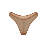 ULTRA FINE MESH THONG | BRONZE