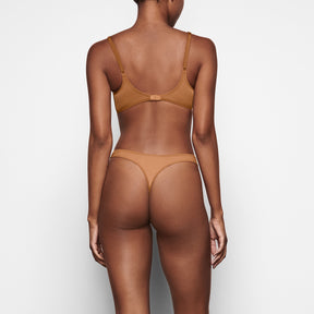 ULTRA FINE MESH THONG | BRONZE
