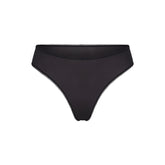 FITS EVERYBODY PICOT THONG | ONYX GRAPHIC PRINT