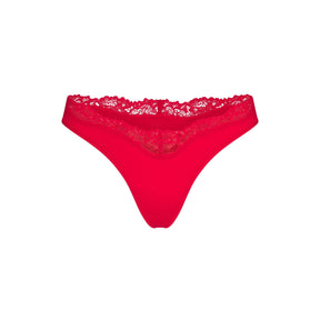 FITS EVERYBODY LACE DIPPED THONG 5-PACK | HEART BREAKER MULTI